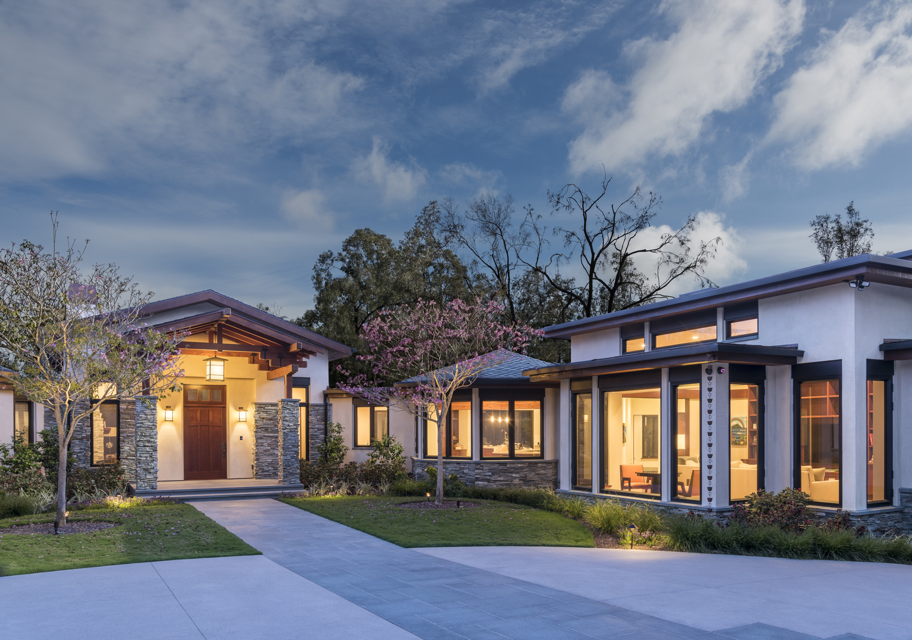 La Jolla, California; architectural photos of the Kao residence