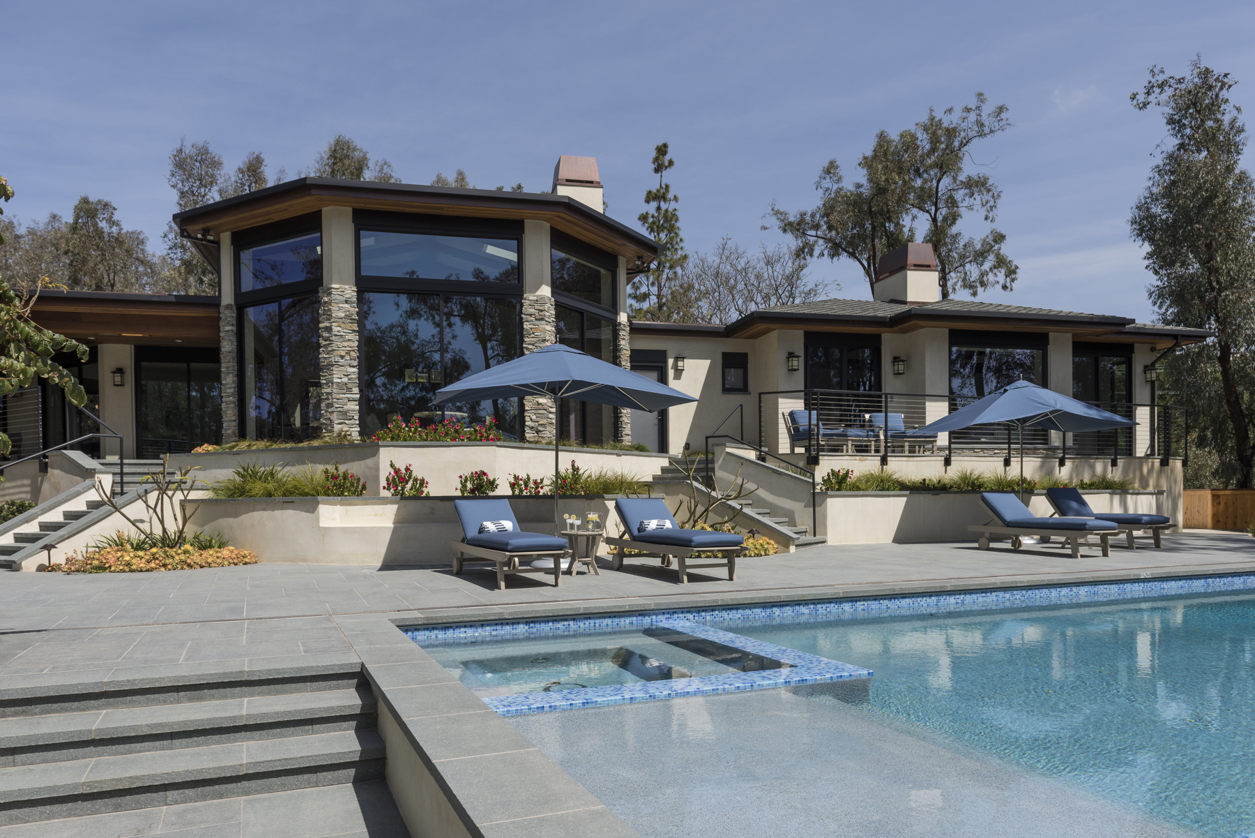 La Jolla, California; architectural photos of the Kao residence