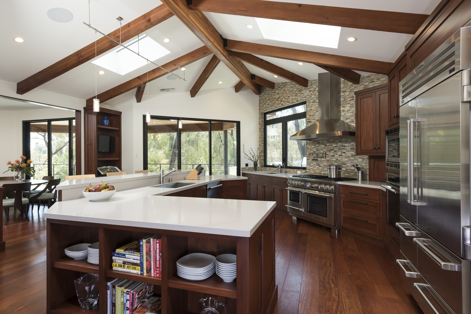 La Jolla, California; architectural photos of the Kao residence