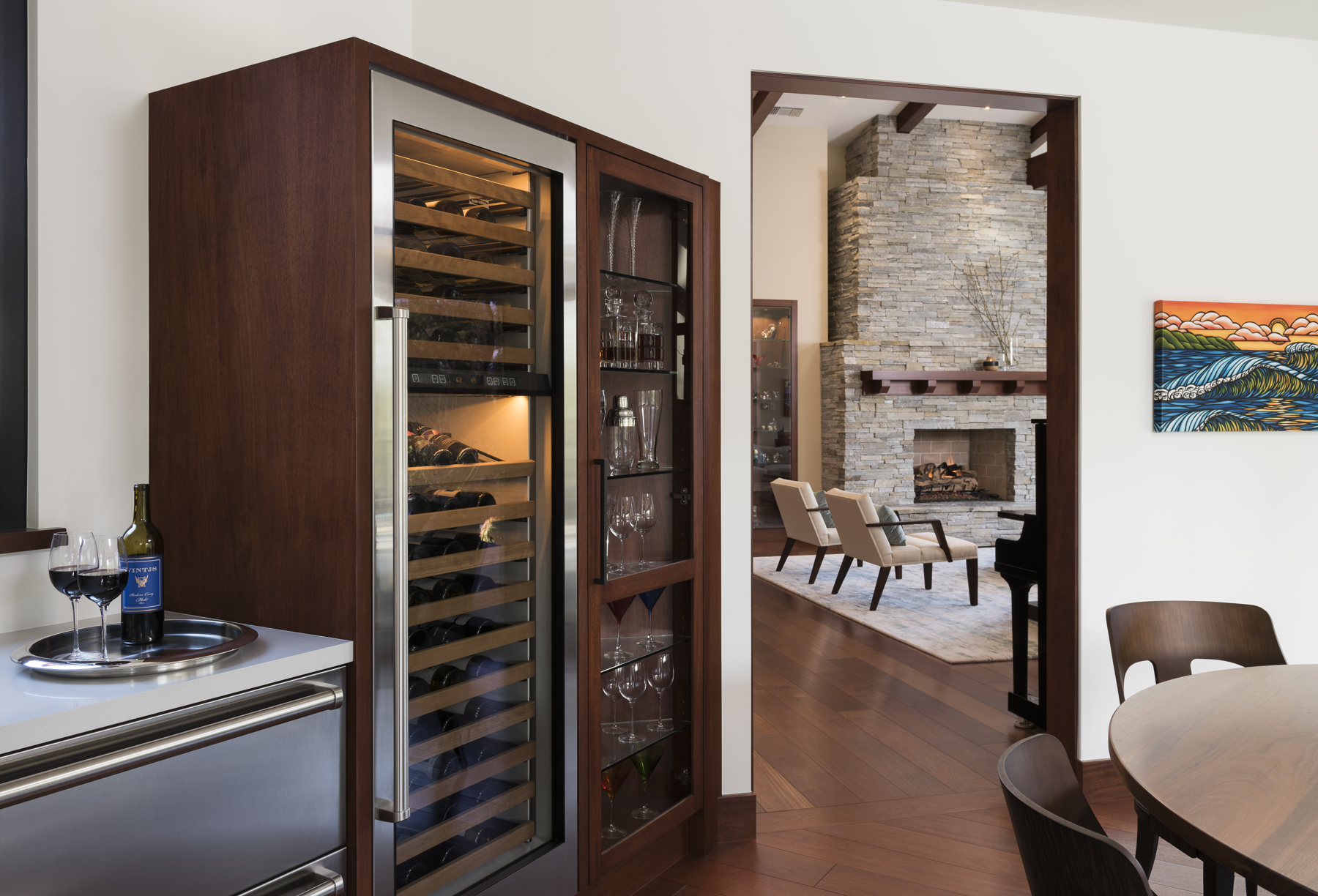 La Jolla, California; architectural photos of the Kao residence